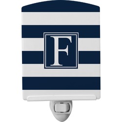 Horizontal Stripe Ceramic Night Light (Personalized)