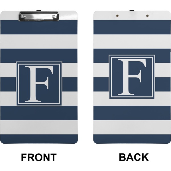 Horizontal Stripe Clipboard (Legal) (Front + Back)