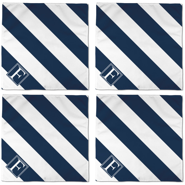 Horizontal Stripe Cloth Napkins - Personalized Dinner (APPROVAL) Set of 4