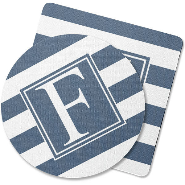 Custom Horizontal Stripe Rubber Backed Coaster (Personalized)