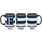 Horizontal Stripe Coffee Mug - 11 oz - Black APPROVAL