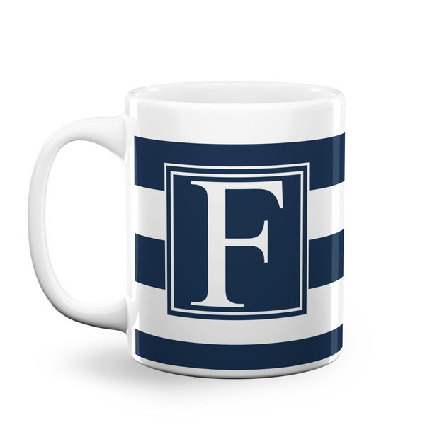 Custom Horizontal Stripe Coffee Mug (Personalized)