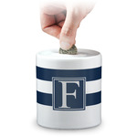 Horizontal Stripe Coin Bank (Personalized)