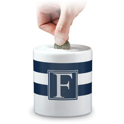Horizontal Stripe Coin Bank (Personalized)