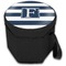 Horizontal Stripe Collapsible Personalized Cooler & Seat (Closed)