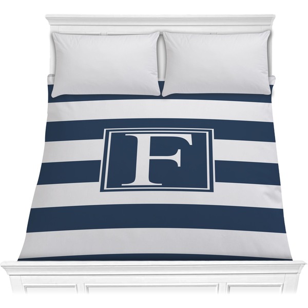 Custom Horizontal Stripe Comforter - Full / Queen (Personalized)