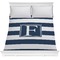 Horizontal Stripe Comforter (Queen)