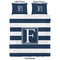 Horizontal Stripe Comforter Set - Queen - Approval