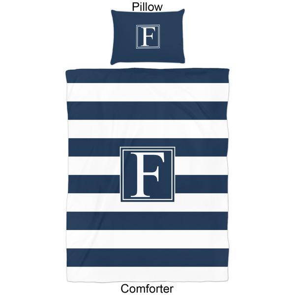 Horizontal Stripe Comforter Set - Twin - Approval