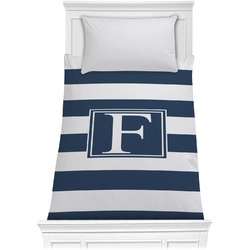 Horizontal Stripe Comforter - Twin XL (Personalized)