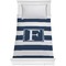 Horizontal Stripe Comforter - Twin XL (Personalized)