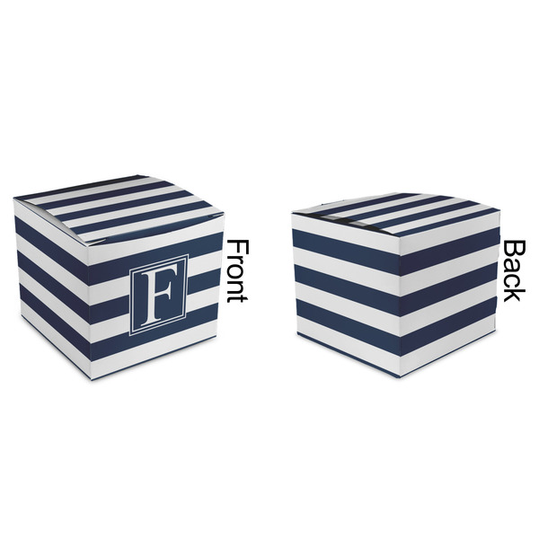 Horizontal Stripe Cubic Gift Box - Approval