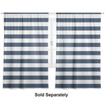 Horizontal Stripe Curtain Panel - Custom Size
