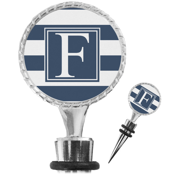 Custom Horizontal Stripe Wine Bottle Stopper (Personalized)