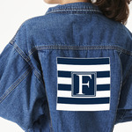 Horizontal Stripe Large Custom Shape Patch - 2XL (Personalized)