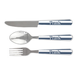 Horizontal Stripe Cutlery Set (Personalized)