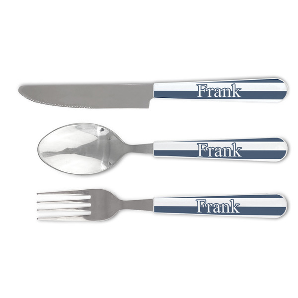Custom Horizontal Stripe Cutlery Set (Personalized)