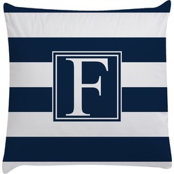 Horizontal Stripe Decorative Pillow Case (Personalized)
