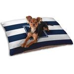 Horizontal Stripe Dog Bed - Small w/ Initial