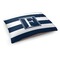 Horizontal Stripe Dog Bed - Medium w/ Initial