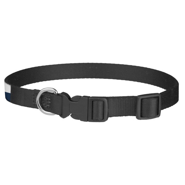 Horizontal Stripe Dog Collar - Medium - Back