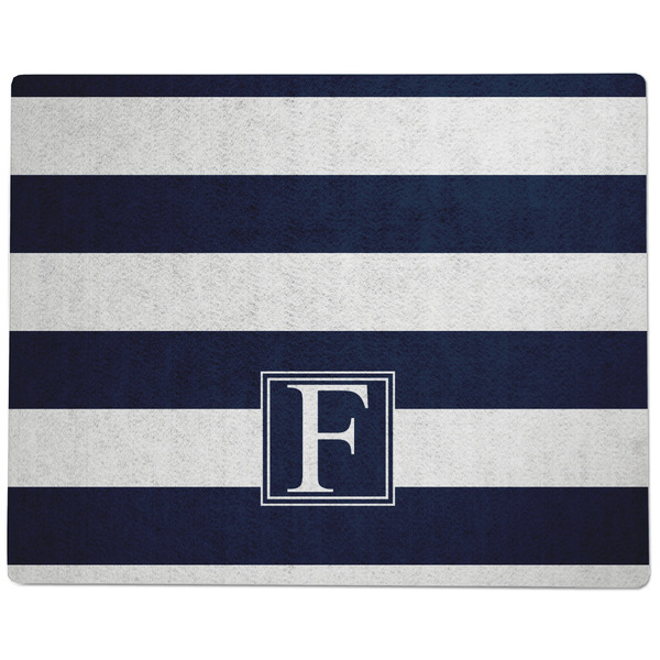 Horizontal Stripe Dog Food Mat - Large without Bowls