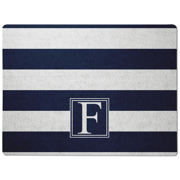 Horizontal Stripe Dog Food Mat - Medium without bowls
