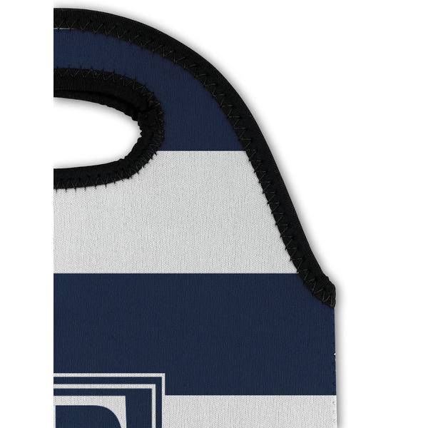 Horizontal Stripe Double Wine Tote - Detail 1 (new)