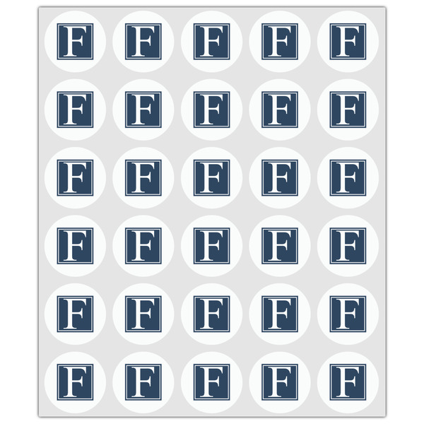 Horizontal Stripe Drink Topper - XSmall - Set of 30