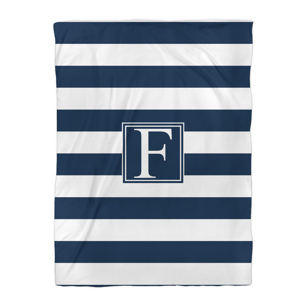 Horizontal Stripe Duvet Cover - Twin XL - Front