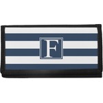 Horizontal Stripe Canvas Checkbook Cover (Personalized)