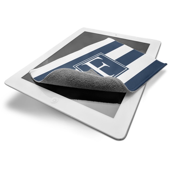 Horizontal Stripe Electronic Screen Wipe - iPad
