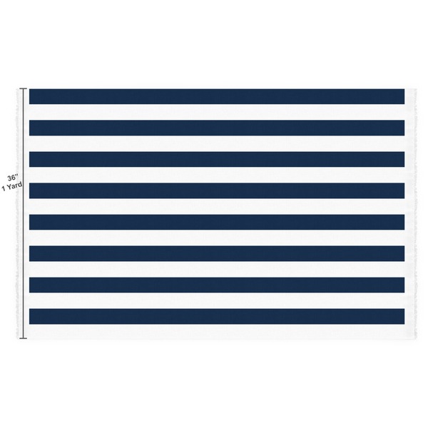 Horizontal Stripe Fabric Full Yard