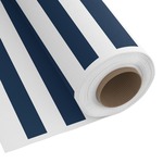 Horizontal Stripe Fabric by the Yard - Cotton Twill