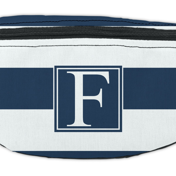 Horizontal Stripe Fanny Pack - Closeup