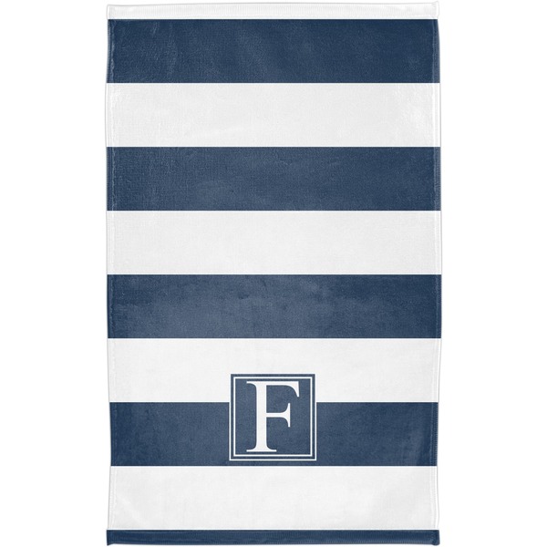 Horizontal Stripe Finger Tip Towel - Full View