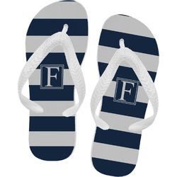 Horizontal Stripe Flip Flops (Personalized)