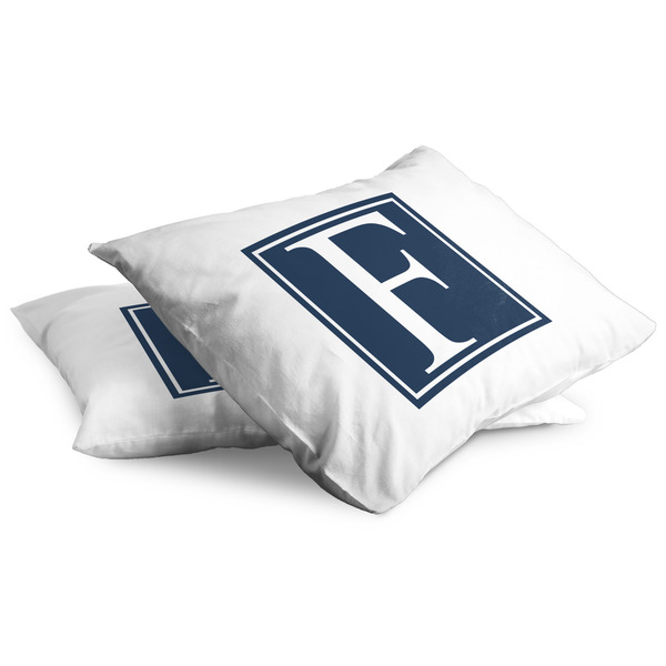 Horizontal Stripe Full Pillow Case - TWO (partial print)