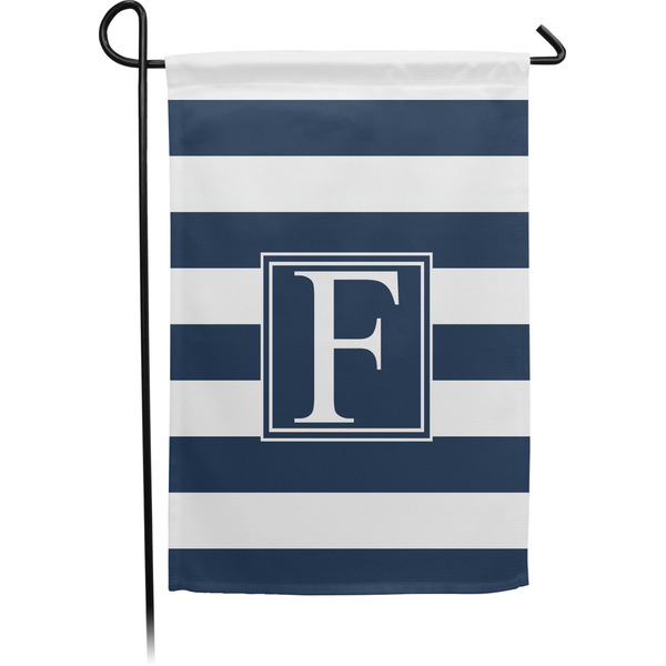 Custom Horizontal Stripe Garden Flag (Personalized)