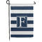 Horizontal Stripe Garden Flag (Personalized)