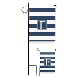 Horizontal Stripe Garden Flag (Personalized)