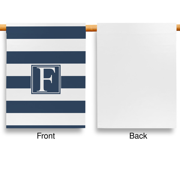 Horizontal Stripe Garden Flags - Large - Single Sided - APPROVAL