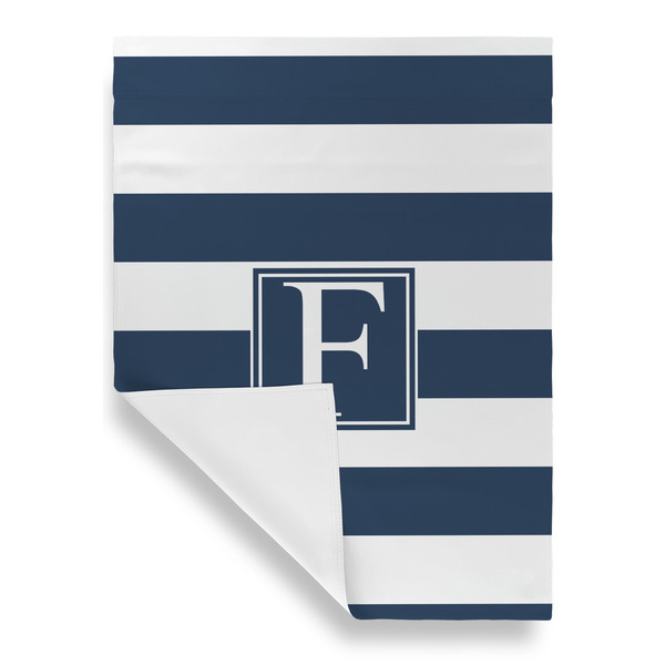 Horizontal Stripe Garden Flags - Large - Single Sided - FRONT FOLDED