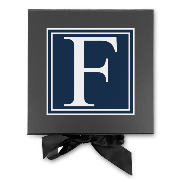 Horizontal Stripe Gift Boxes with Magnetic Lid - Black - Approval