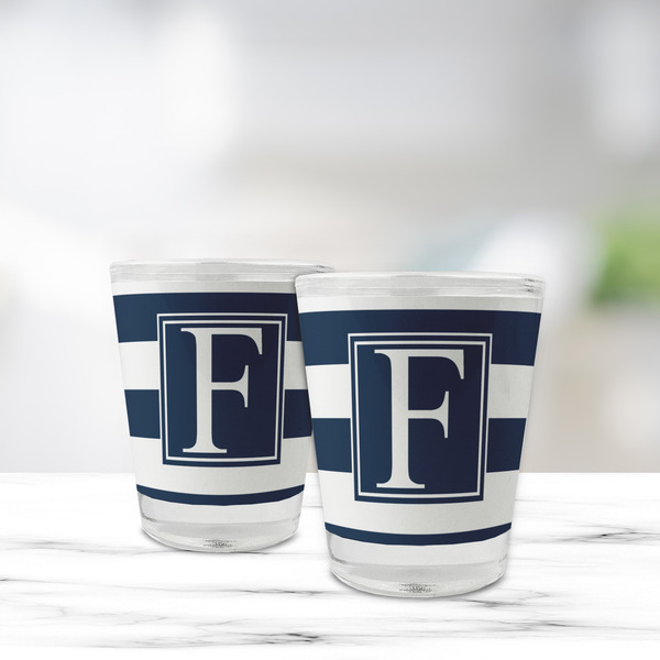 Horizontal Stripe Glass Shot Glass - Standard - LIFESTYLE