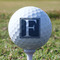 Horizontal Stripe Golf Ball - Branded - Tee