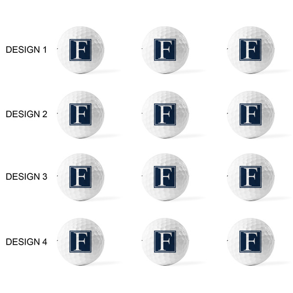 Horizontal Stripe Golf Balls - Titleist - Set of 12 - APPROVAL