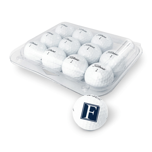 Horizontal Stripe Golf Balls - Titleist - Set of 12 - PACKAGING