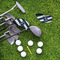 Horizontal Stripe Golf Club Covers - LIFESTYLE