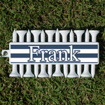 Horizontal Stripe Golf Tees & Ball Markers Set (Personalized)